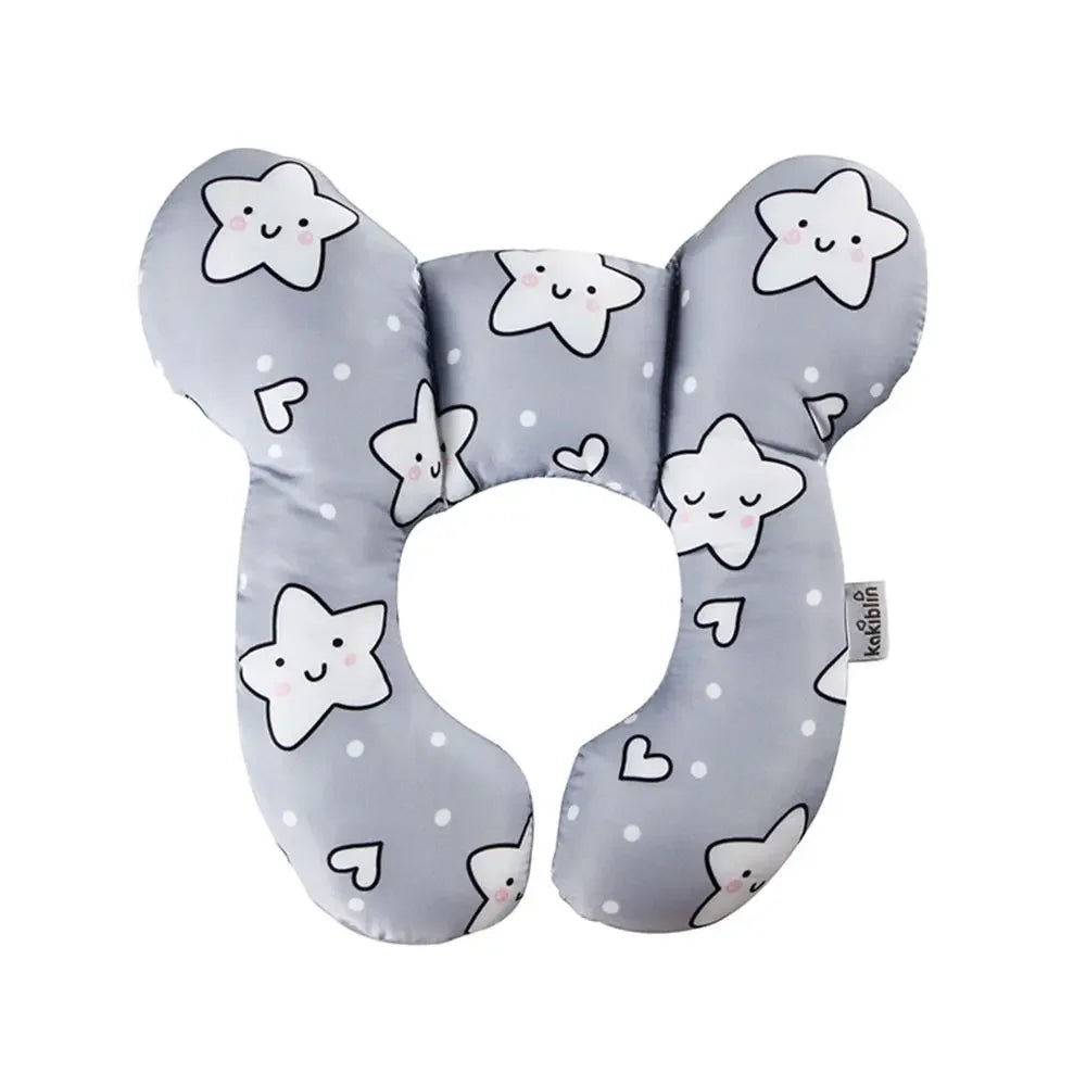 Coussin de protection pour la tête et le cou de siège de voiture Oreiller de soutien de cou doux Coussin de protection de la tête pour enfants en forme de U