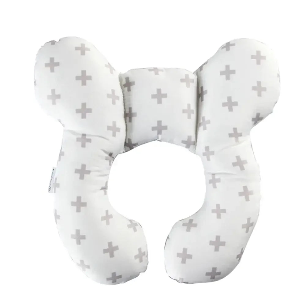 Coussin de protection pour la tête et le cou de siège de voiture Oreiller de soutien de cou doux Coussin de protection de la tête pour enfants en forme de U
