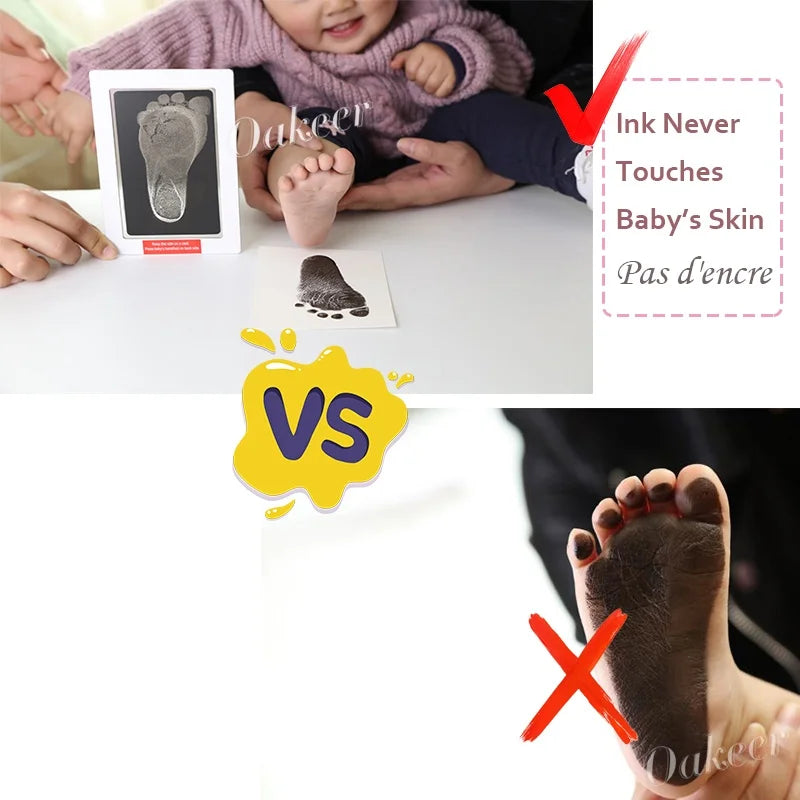 Empreintes Précieuses – Souvenirs Inoubliables de BébéEmpreintes Précieuses