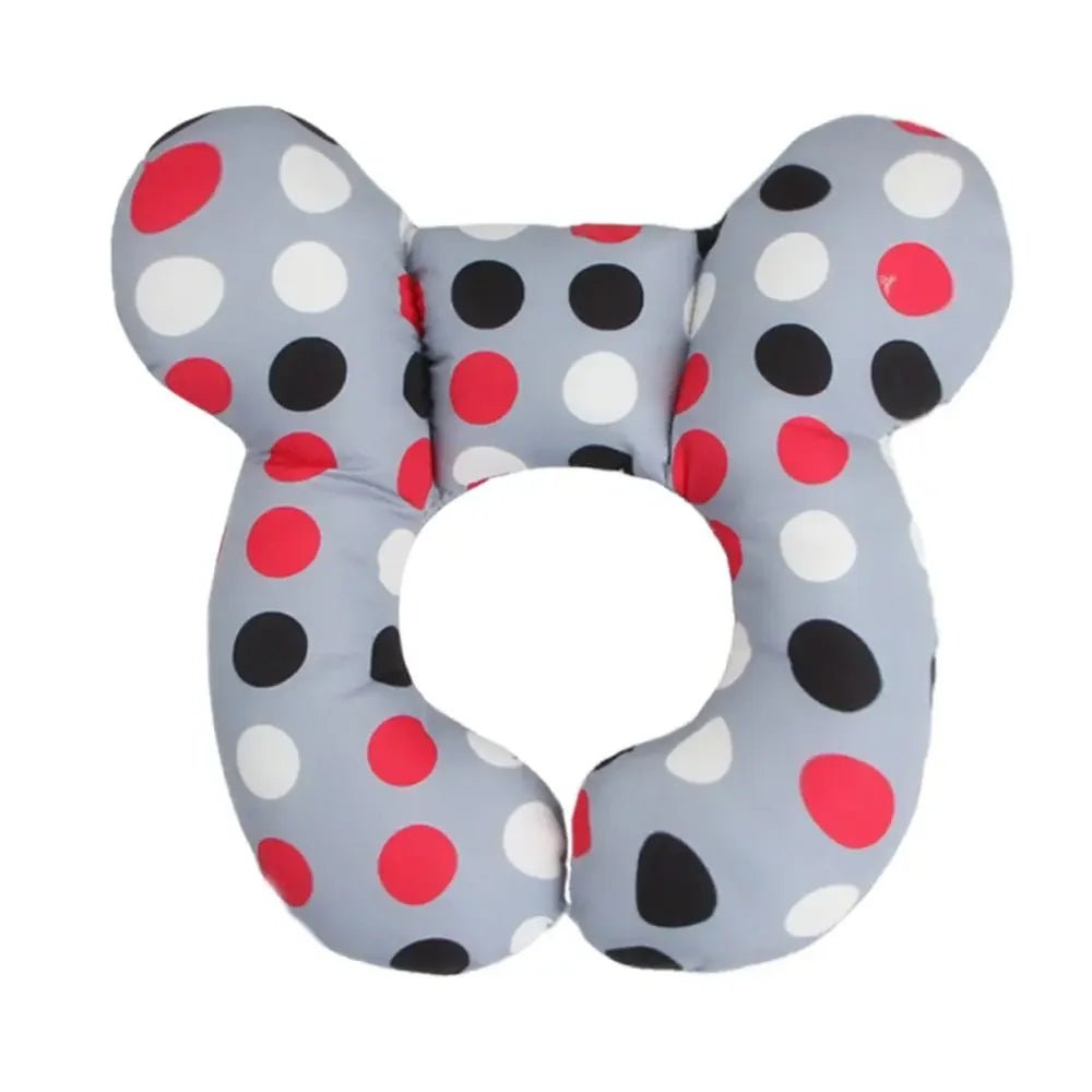 Coussin de protection pour la tête et le cou de siège de voiture Oreiller de soutien de cou doux Coussin de protection de la tête pour enfants en forme de U